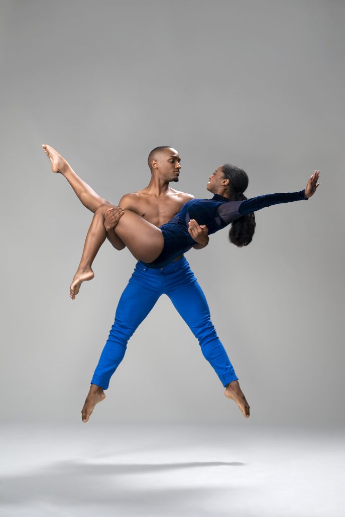 Ailey II's Alfred L. Jordan II and Kiri Moore. Photo by Nir Arieli_699